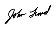 John Lund's signature