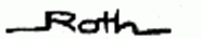 Roth's signature